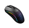 Glorious Model O 2 Mini Wireless Gaming Mouse: Superlight 57g, up to 210hr Battery, Dual Wireless 2.4GHz and Bluetooth 5.2, 26K Optical Sensor, 80M Clicks, 6 Programmable Buttons, FPS Mouse, Black